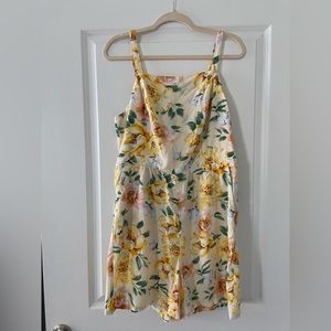 Brand new - Floral spaghetti strap romper